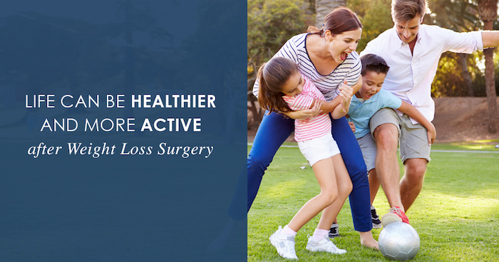 life can be healthier and more active after weight loss surgery graphic 